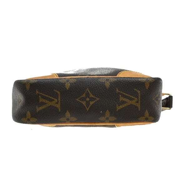 LOUIS VUITTON Danube Shoulder Bag Monogram Leather Brown France - Picture 8 of 15